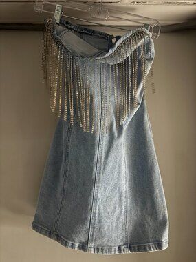 12th Tribe Denim Dress XS/XXS